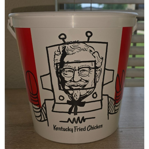 Kentucky Fried Chicken Plastic Collectible Bucket - Picture 1 of 3